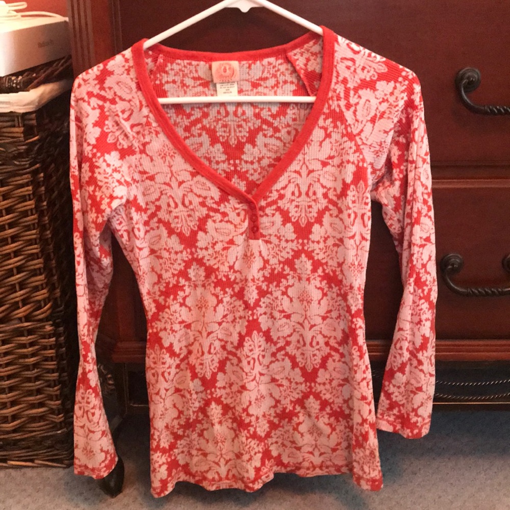 Long sleeve printed shirt